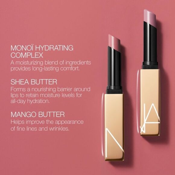 NARS Afterglow Sensual Shine Hydrating Lipstick BREATHLESS - Picture 6 of 8